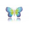 Silver brooch butterfly Menorca