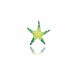 Silver pendant Estrella Verd