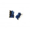 Silver earrings INTENZZA Electric Blue