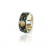 Ring FILIGRANA silver gold diamond