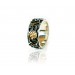 Ring FILIGRANA silver gold diamond