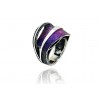 Silver ring SIDERAL Lila