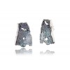Silver earrings INTENZZA Gris