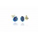 Earrings Cargolis Blue