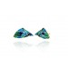 Silver earrings Trenti Triangle