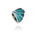 Silver ring FENIX Blue