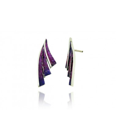Earrings FENIX Lila