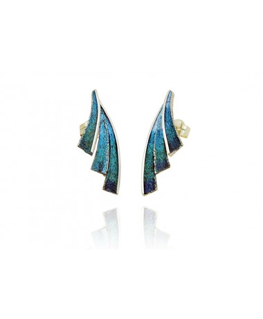 Earrings FENIX Blue