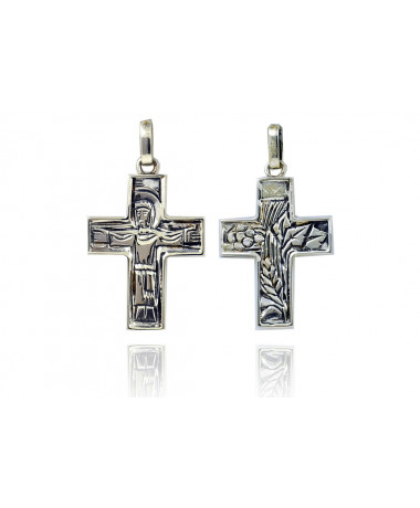 Krzyżyk srebrny model 48