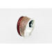 Silver ring TROIA Vermell
