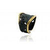 Pierścionek Intenzza Golden Black 