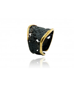 Pierścionek Intenzza Golden Black 